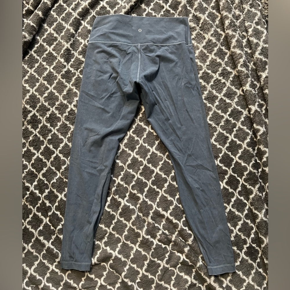 RARE Lululemon Blue Acid Wash Wunder Under